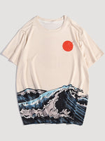 Charger l'image dans la galerie, T-shirt Japonais 'Soleil levant'
