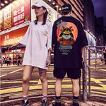 Charger l'image dans la galerie, T-shirt Motifs Japonais 'Chat Samouraï'
