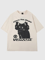 Charger l'image dans la galerie, T-shirt Streetwear Motif Chats 'Koneko'
