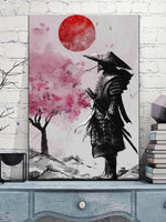 Charger l'image dans la galerie, Tableau Samouraï 'Cerisier du Japon'
