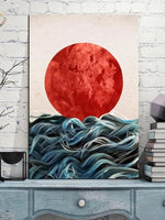 Charger l'image dans la galerie, Tableau Vague Japonaise 'Shinano'
