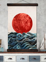 Charger l'image dans la galerie, Tableau Vague Japonaise 'Shinano'
