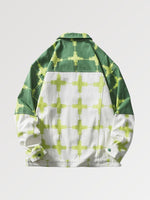 Charger l'image dans la galerie, Veste en Jean Motif Vert 'Matsuri'
