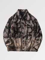 Charger l'image dans la galerie, Veste en Jean Motifs Paisley 'Matsudaira'
