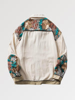 Charger l'image dans la galerie, Veste en Jean Motifs Vintage 'Masaki'

