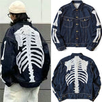 Charger l'image dans la galerie, Veste en Jean Squelette
