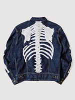 Charger l'image dans la galerie, Veste en Jean Squelette
