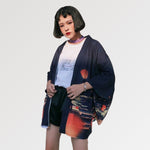 Charger l'image dans la galerie, Veste Kimono Coucher de Soleil 'Shikotan'

