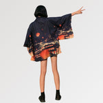 Charger l'image dans la galerie, Veste Kimono Coucher de Soleil 'Shikotan'
