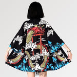 Charger l'image dans la galerie, Veste Kimono Femme Dragon 'Nakamura'
