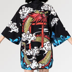 Charger l'image dans la galerie, Veste Kimono Femme Dragon 'Nakamura'
