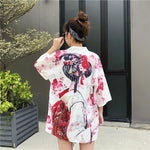 Charger l'image dans la galerie, Veste Kimono Femme Geisha 'Sunpyre'
