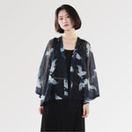 Charger l'image dans la galerie, Veste Kimono Femme Transparente 'Amakusa'
