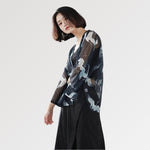 Charger l'image dans la galerie, Veste Kimono Femme Transparente 'Amakusa'
