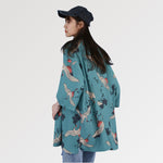 Charger l'image dans la galerie, Veste Kimono Femme Vert Turquoise 'Ussei Wa'
