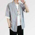 Charger l'image dans la galerie, Veste Kimono Homme 'Born to Beat'
