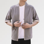 Charger l'image dans la galerie, Veste Kimono Homme 'Born to Beat'
