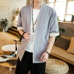 Charger l'image dans la galerie, Veste Kimono Homme 'Born to Beat'
