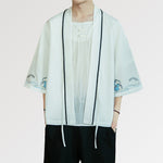 Charger l'image dans la galerie, Veste Kimono Homme 'Takahashi'
