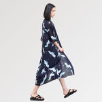 Charger l'image dans la galerie, Veste Kimono Longue Transparente Femme 'Sugimura'
