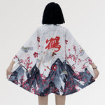 Charger l'image dans la galerie, Veste Kimono Traditionnelle Femme 'Shodoshima'
