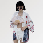 Charger l'image dans la galerie, Veste Kimono Traditionnelle Femme 'Shodoshima'
