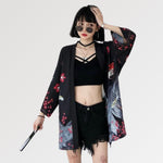 Charger l'image dans la galerie, Veste Kimono Traditionnelle Femme 'Shodoshima'
