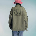 Charger l'image dans la galerie, Veste Streetwear Kaki
