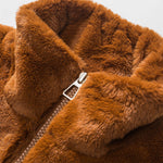 Charger l'image dans la galerie, Polaire Streetwear Marron 'Japanese'
