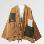 Charger l'image dans la galerie, Veste Kimono Velours 'Kyameru'
