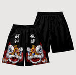 Charger l'image dans la galerie, Short Motif Lion Carnaval Japonais 'Raion'
