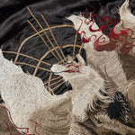 Charger l'image dans la galerie, Sukajan Brodé Renard Japonais 'Kitsune'
