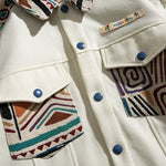 Charger l'image dans la galerie, Veste Retro Patchwork 'Patchiwaku'
