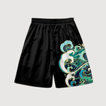 Charger l'image dans la galerie, Short Japonais Motif Vagues 'Tegami'

