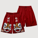 Charger l'image dans la galerie, Short Motif Lion Carnaval Japonais 'Raion'
