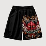 Charger l'image dans la galerie, Short Japonais Motif Démon 'Hannya'

