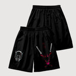 Charger l'image dans la galerie, Short Japonais Motif Katana 'Akuma's
