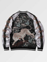 Charger l'image dans la galerie, Sukajan Brodé Motif Tigre 'Kasutamu'
