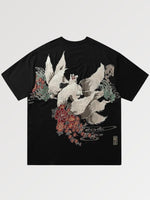 Charger l'image dans la galerie, T-shirt Japonais Brodé 'Renard'
