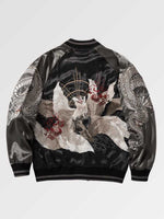 Charger l'image dans la galerie, Sukajan Brodé Renard Japonais 'Kitsune'
