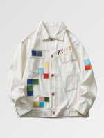Charger l'image dans la galerie, Veste à Empiècement Coloré 'Shingo'
