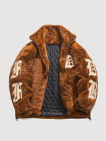 Charger l'image dans la galerie, Polaire Streetwear Marron 'Japanese'
