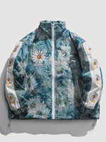 Charger l'image dans la galerie, Veste Japonaise Motif Floral 'Furawazu'
