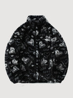 Charger l'image dans la galerie, Veste Polaire Motif Cœur 'Shinzo'
